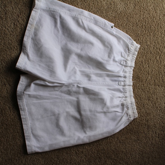 Carole Little Sport High Waisted Denim Shorts - Picture 5 of 6